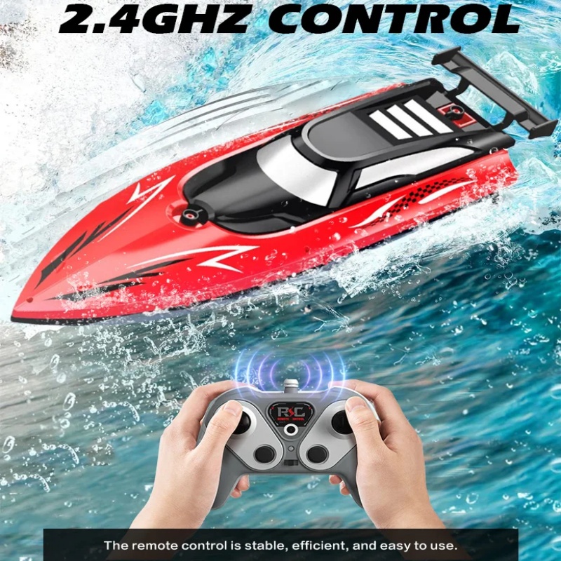 Kids Toys Company - 2.4G RC 보트 고속 원격 조종
