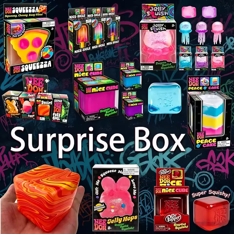 Kid Toys Ads - 니도 서프라이즈 박스 스퀴시 장난감 -