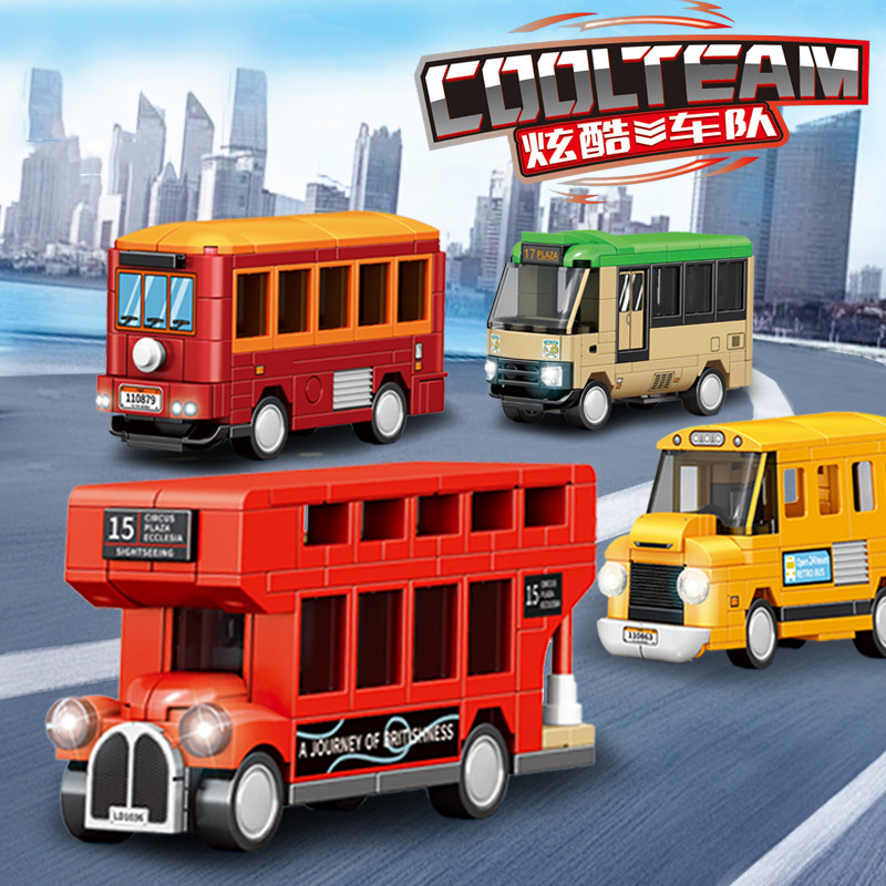 Kids Toys Hong Kong - 속도 빌딩 블록 자동차 도시 작은