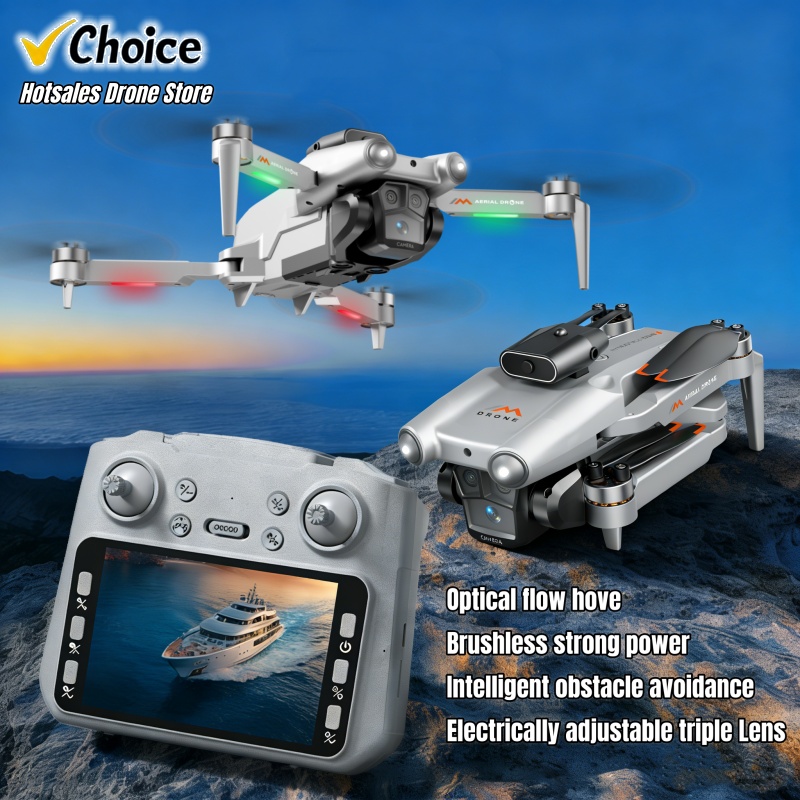 Kids Toys Quad - M6 드론 8K 트리플 HD 렌즈