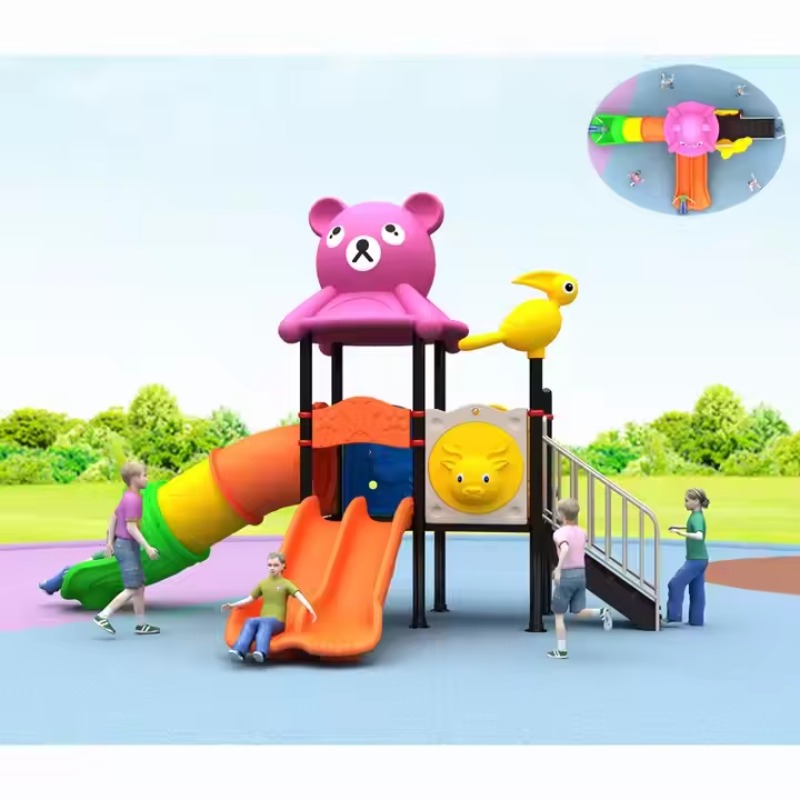 Kids Toys Quality - 상업용 엔터테인먼트 슬라이드 야외 어린이 놀이터