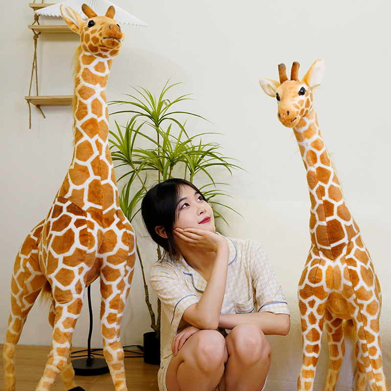 Kids Toys Quality - 50-140cm 고품질 거대한 실제 생활 기린