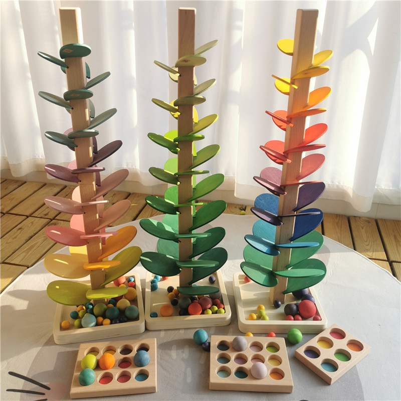Kids Toys Quality - 고품질 무지개 음악 나무 꽃잎 조립