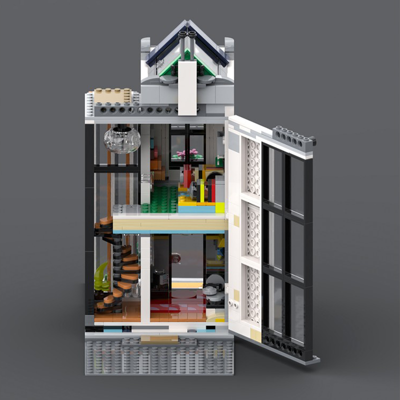 Kids Toys In Store - 868 PCS 하우스 스트리트 비닐 스토어