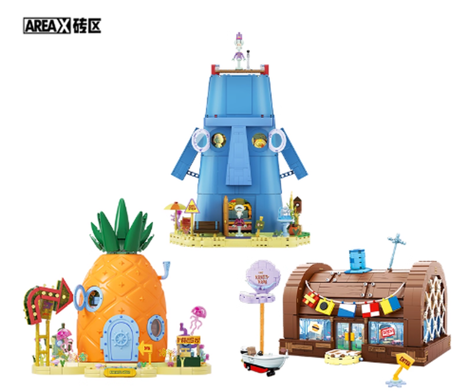 에어렉스 스폰지밥 비키니 바텀 빌딩 블록 월드 시리즈  - Kids Xbox Toys 리뷰 및 가격
