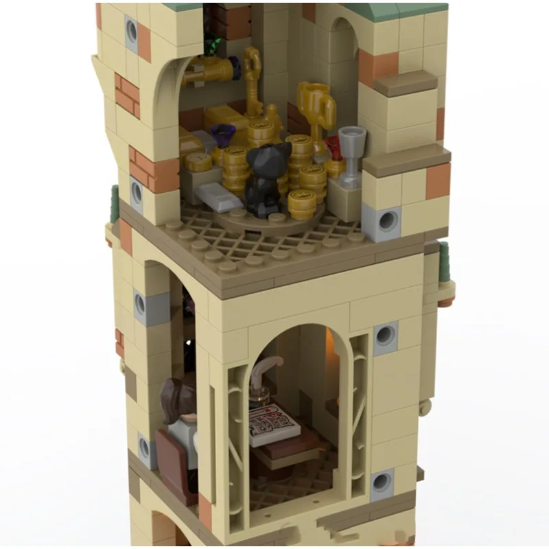 664개 매직 중세 성 빌딩 블록 세트 HP 모듈러 - - Kids Toys Quad 리뷰 및 가격