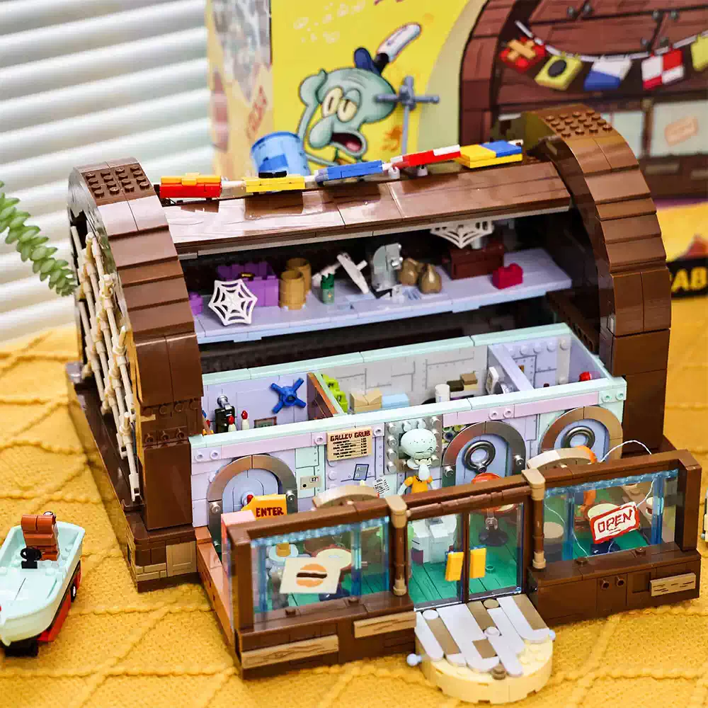 스폰지밥 크러스티 크랩 에어리어-X 블록 세트 인터랙티 - Kids Xbox Toys 리뷰 및 가격