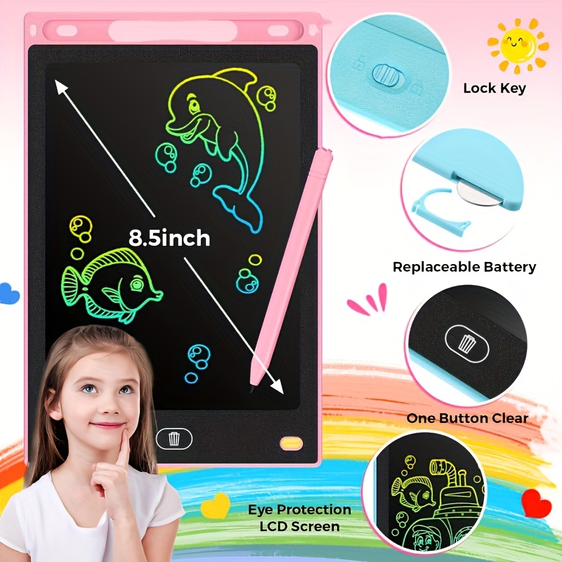 8.5 인치 LCD 그리기 태블릿의 30pcs 마술 칠 - Kids Toys Drawing 리뷰 및 가격
