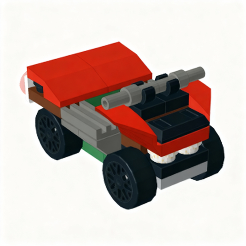 144pcs MOC 소방차 쿼드 시티 모델 빌딩 블록  - Kids Toys Quad 리뷰 및 가격