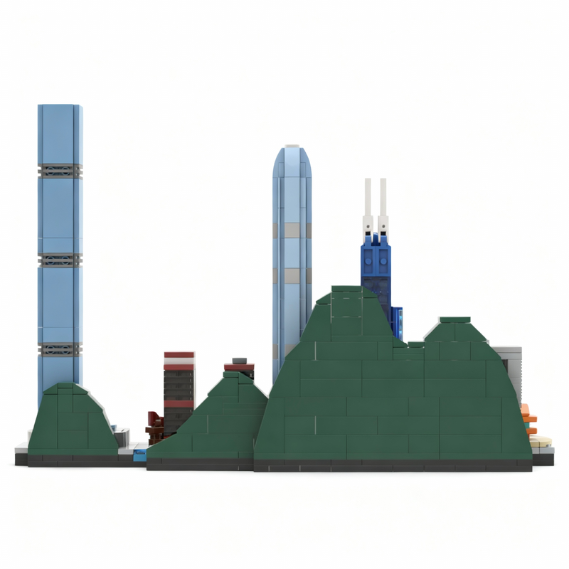 667pcs MOC 홍콩 스카이라인 건축물 스카이라인  - Kids Toys Hong Kong 리뷰 및 가격
