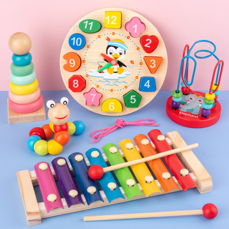몬테소리 아기 장난감 어린이 3D 나무 퍼즐 조기 학습 - Kids Toys 2 Year Old 리뷰 및 가격