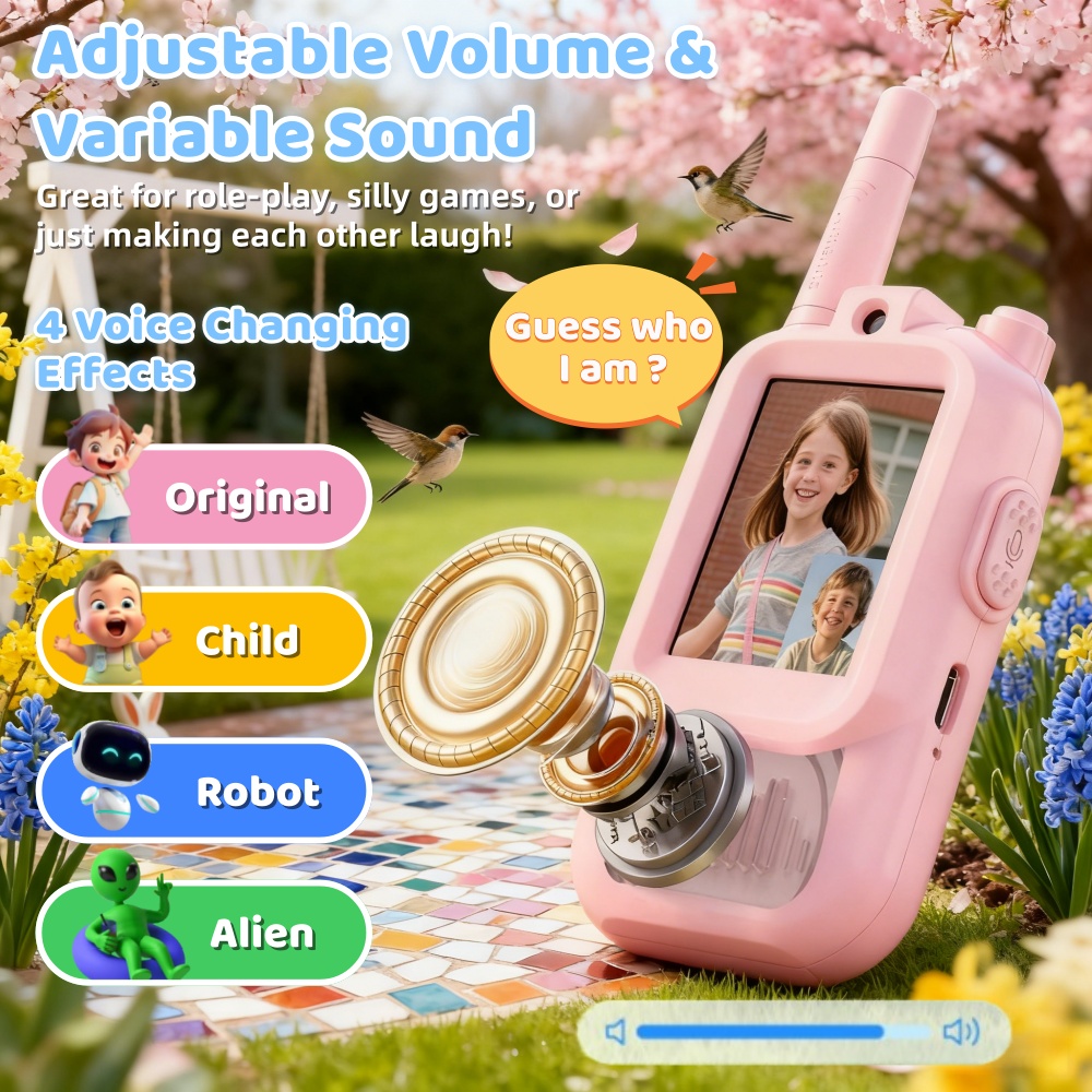 어린이를 위한 2PCS 비디오 워키 토키 2인치 HD  - Kid Toys Ads 리뷰 및 가격