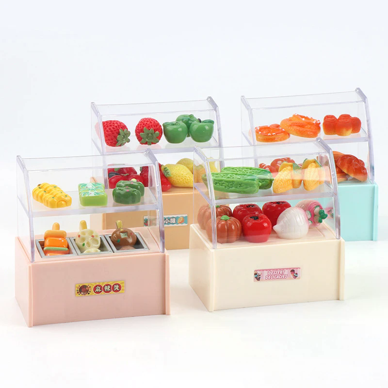 1/12 인형집 미니 슈퍼마켓 편의점 진열대 캐비닛 모 - Kids Toys In Store 리뷰 및 가격