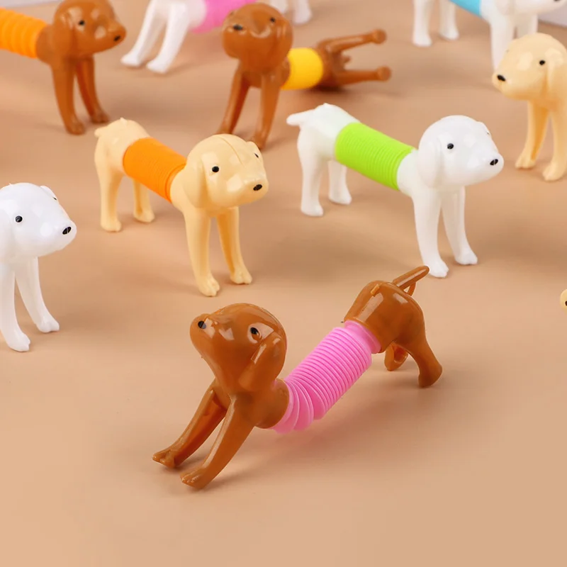 10개 신축성 강한 강아지 스트레스 해소 팝 튜브 장난 - Kids Toys Youtube 리뷰 및 가격