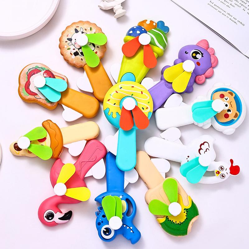 만화 아이스크림 쿠키 미니 손풍기, 랜덤 1개 휴대용  - Kid Toys Ads 리뷰 및 가격