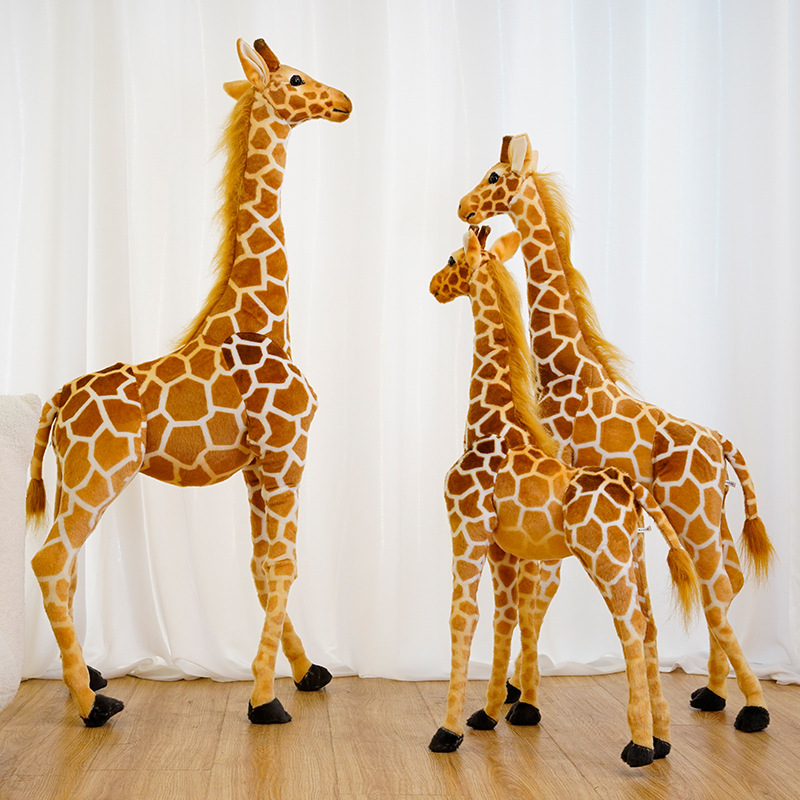 50-140cm 고품질 거대한 실제 생활 기린 플러시  - Kids Toys Quality 리뷰 및 가격