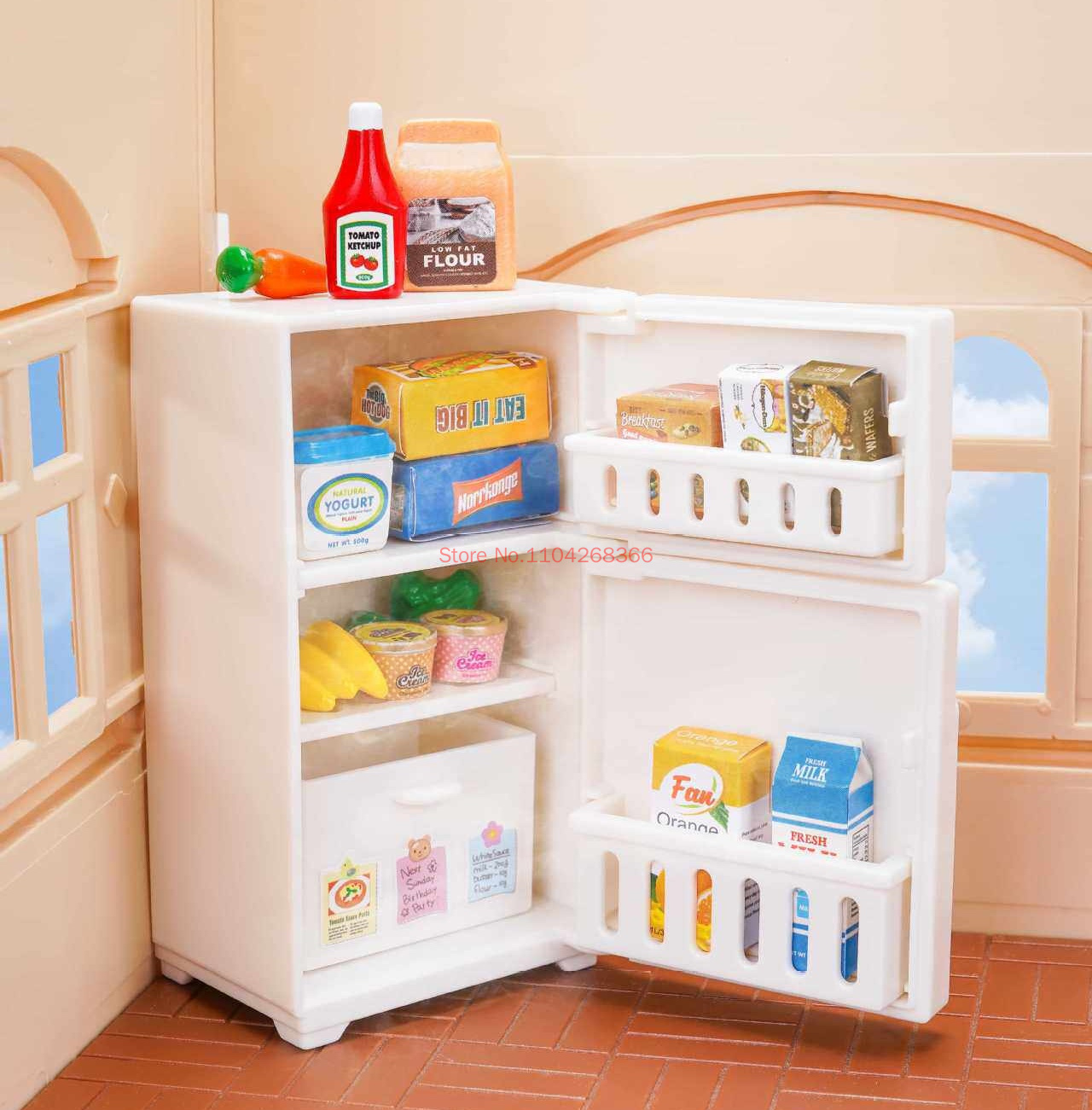 숲속 가족 1/12 주방 가구 욕실 침실 베이킹 용품  - Dollhouse Furniture Set 리뷰 및 가격