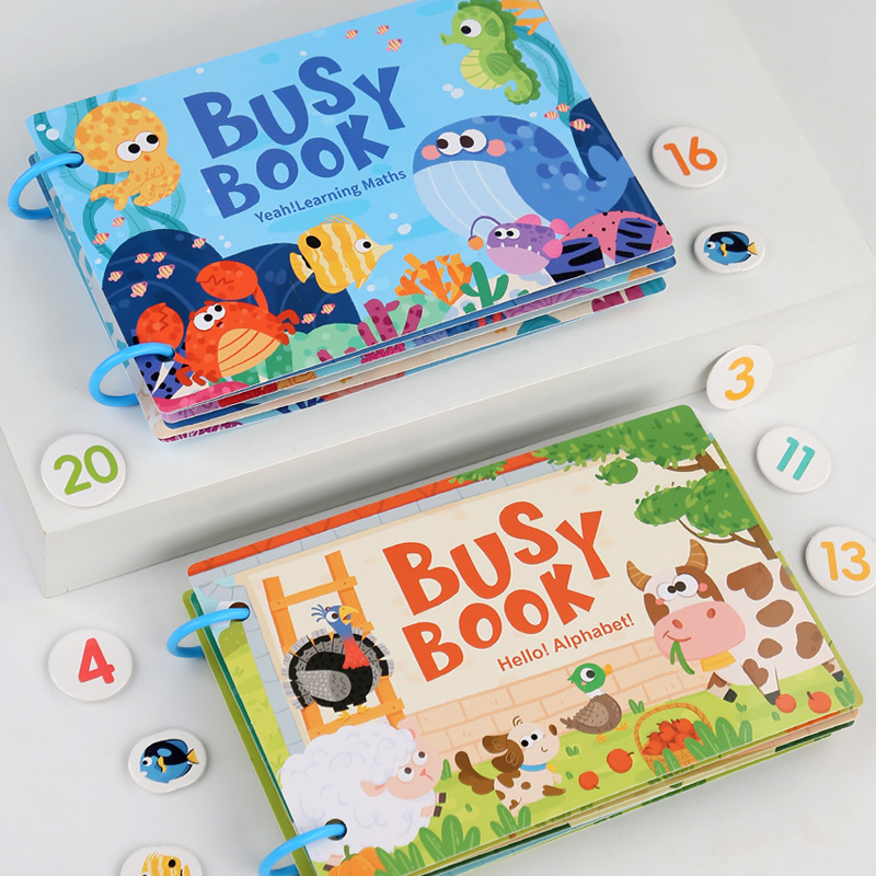 몬테소리 아기 바쁜 책 나의 첫 조용한 책 붙여넣기 조 - Kids Toys 2 Year Old 리뷰 및 가격