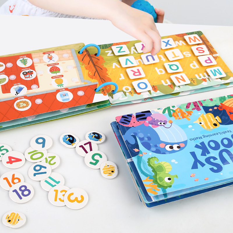몬테소리 아기 바쁜 책 나의 첫 조용한 책 붙여넣기 조 - Kids Toys 2 Year Old 리뷰 및 가격