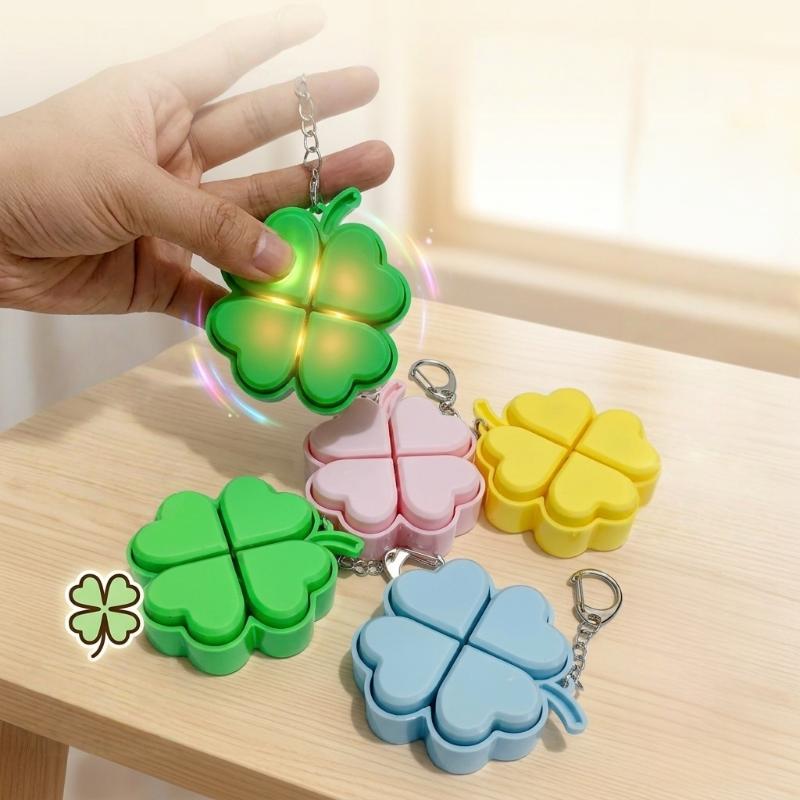 【AD】행운의 네잎 클로버 LED 라이트업 키체인 클릭 - Kid Toys Ads 리뷰 및 가격
